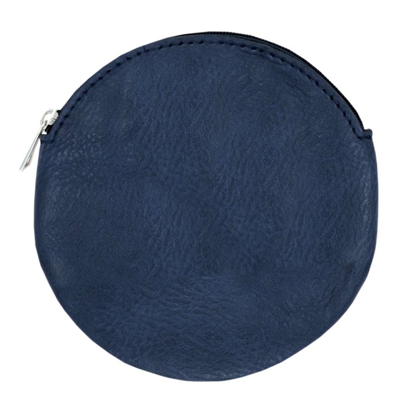$10 K. Carroll Circle Coin Purse in Navy - New - Picture 1 of 1